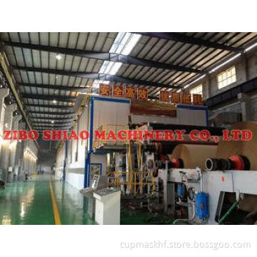 Overlapping Wire Fourdrinier Paper Machine for Producing Pa